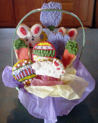 Easter Cookie Bouquet