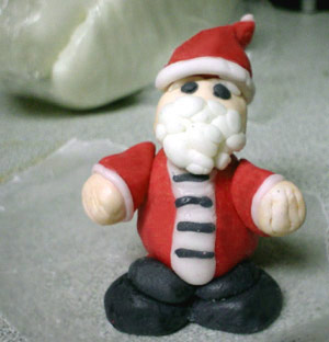 Fondant Santa