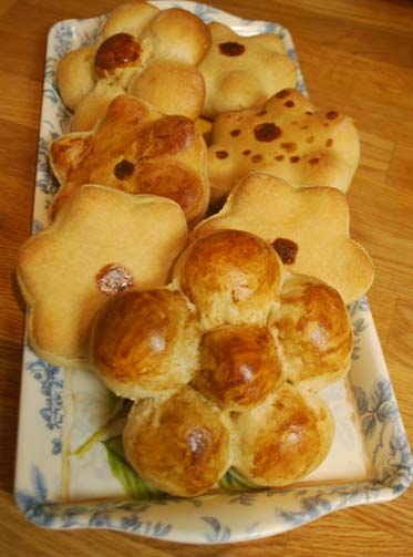 Bread shaped flowers Bread shaped flowers