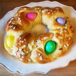 Braided Easter Egg Bread