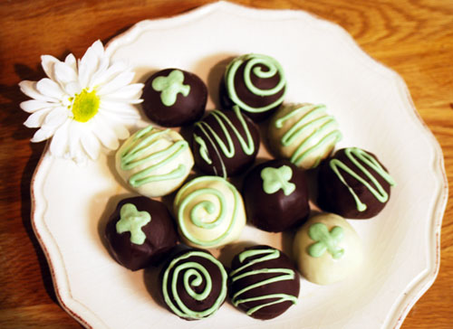 Mint Oreo Truffles