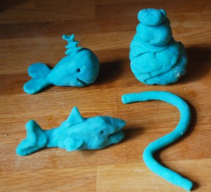 Fun with play dough