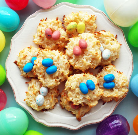 Festive Coconut Macaroons