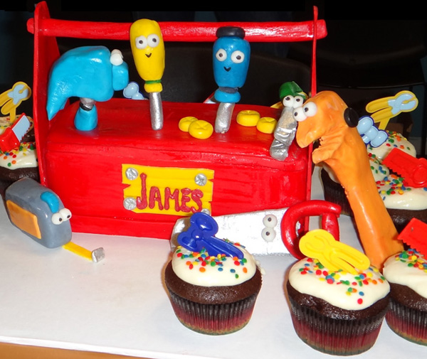 Tool Box Handy Manny Cake Tool Box Handy Manny Cake