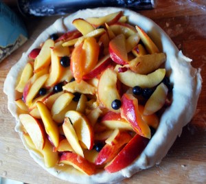 Peaches and Blueberries Peaches and Blueberries