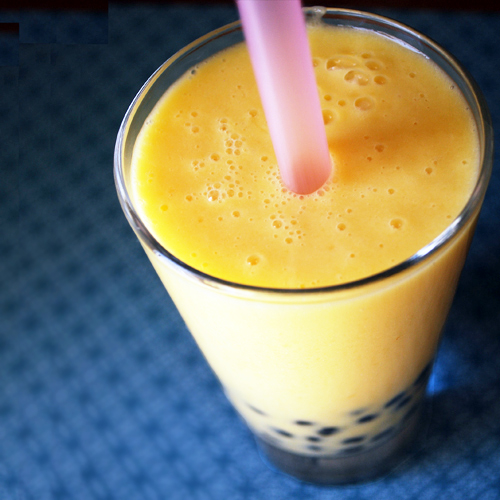 Mango Jasmine Bubble Tea