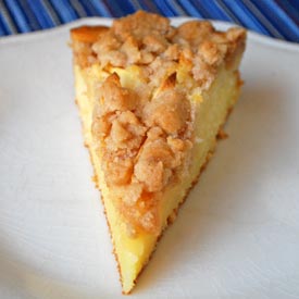 Slice of Apple Kuchen