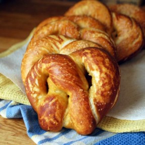 Home made Soft Pretzels