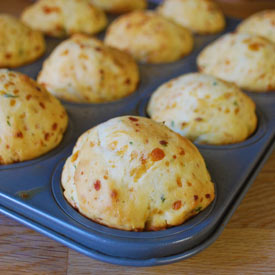 Cheesy Garlic Herb Rolls