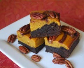 Pumpkin Pepper Brownies