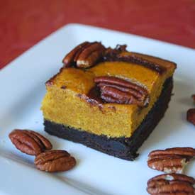 Pumpkin Pepper Brownies