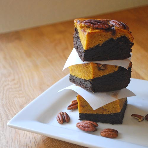 Pumpkin Pepper Brownies