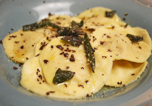 Butternut Squash Ravioli