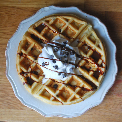 Almond Joy Waffles