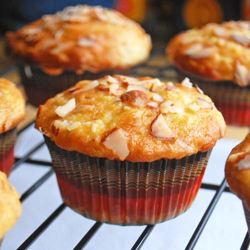 Baking Sheet of Parsnip Muffins