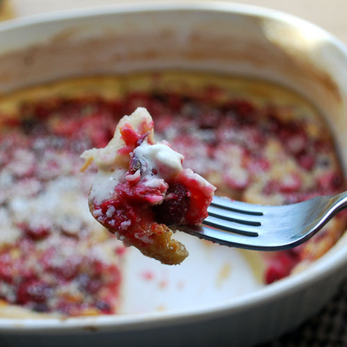 Cranberry Clafouti