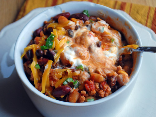 Creamy Turkey Chili