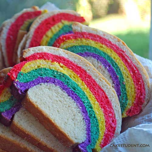 Over the Rainbow Bread