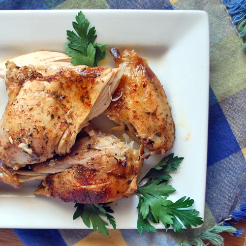 Slow Cooker Roast Chicken