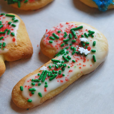 Sugar Cookies Candy Cane
