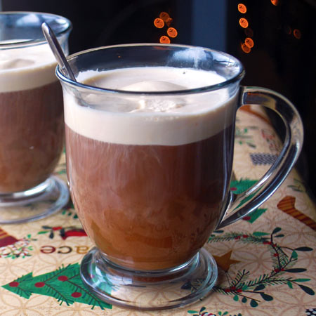 Creamy Eggnog Coffee