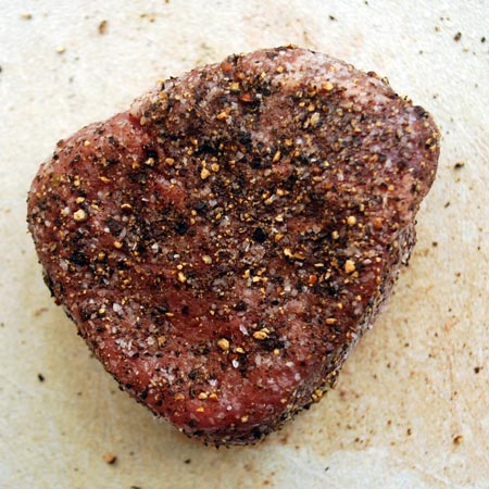 Seasoning Steak