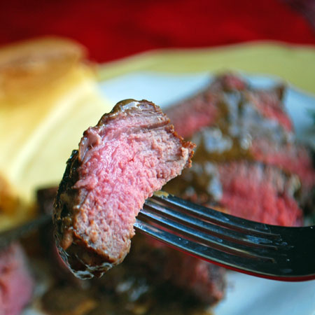 Bite of Filet Mignon