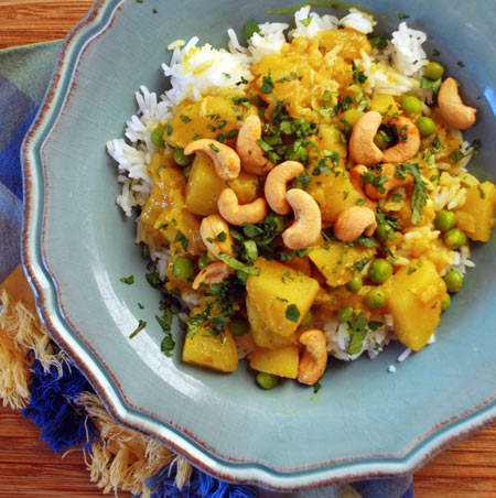 Potato Pineapple Curry