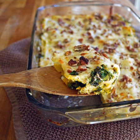 Kale and Squash Lasagna