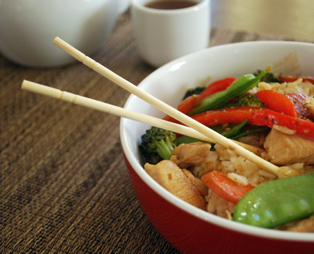 Chop Chop Chicken & Vegetable Stir-Fry