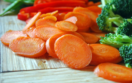 Sliced Carrots