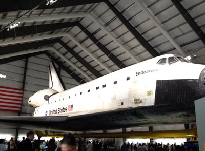 Stop in LA to visit the Endeavour