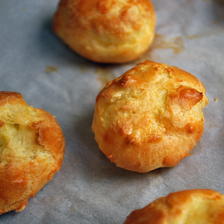 Gougères French Cheese Puffs