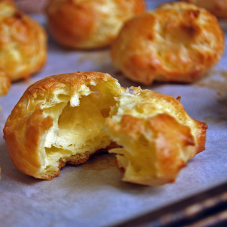 Gougères French Cheese Puffs