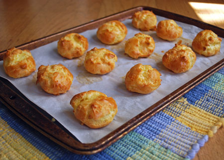 Gougères French Cheese Puffs