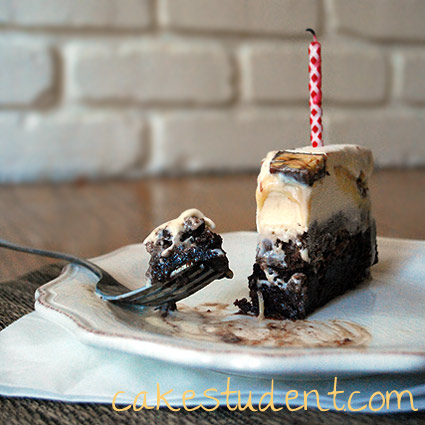 Slice Snick-a-tella Ice Cream Cake