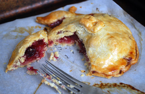 Apple Hand Pie with Blueberries