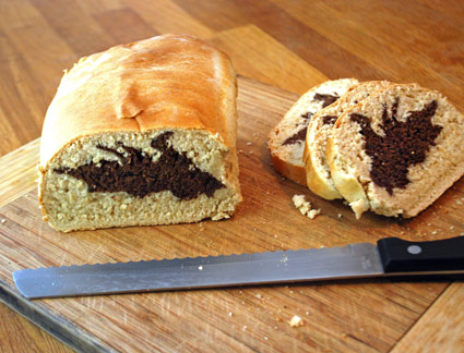 Spooky Loaf of Bat Bread