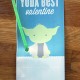 Yoda Best Valentine Card Star Wars free printable