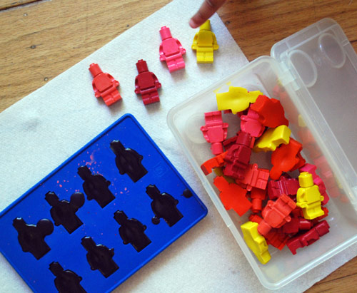 Lego Minifigure Crayons