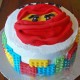 Kai Lego Ninjago Brick Cake