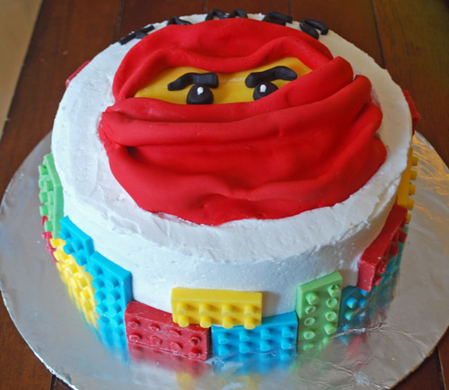 Kai Lego Ninjago Brick Cake
