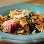 Beets and Beet Greens Pasta