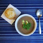 Bean Soup with Garlic Cheesy Rolls