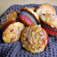 Parsnip Muffins Basket of Parsnip Muffins