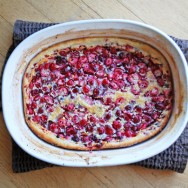 Cranberry Orange Clafouti Cranberry Clafouti