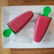 PB & Berry Smoothie Pops