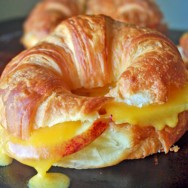 Apple Cheese Croissant Sandwich