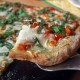 Roasted Pepper and Basil Pizza